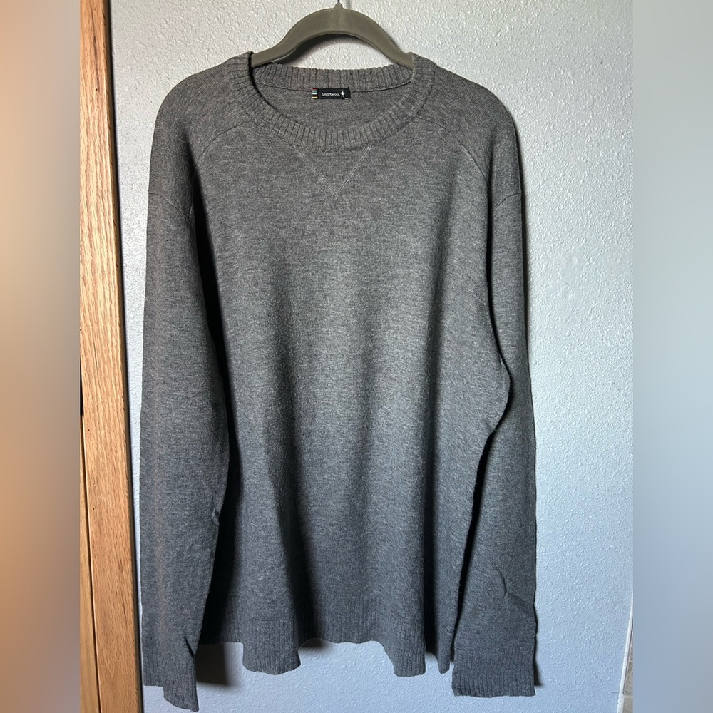 Smartwool Men's Charcoal Gray Crewneck Sweater